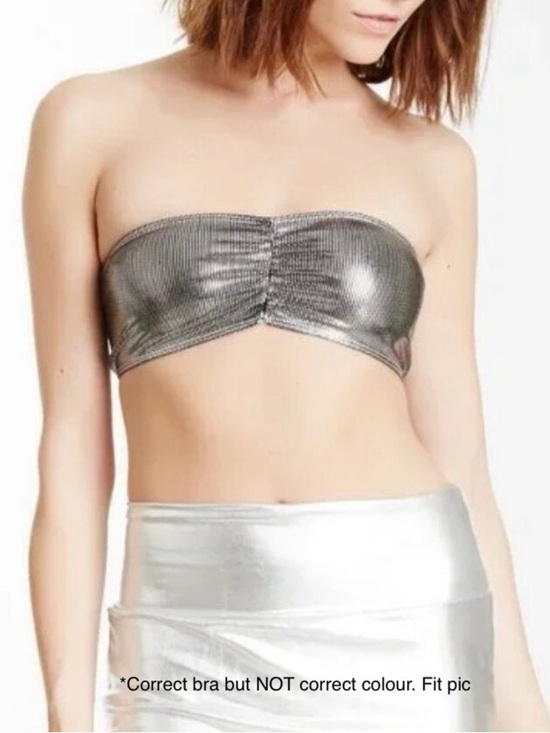 American Apparel Other - NWT American Apparel Metallic Bandeau Bra